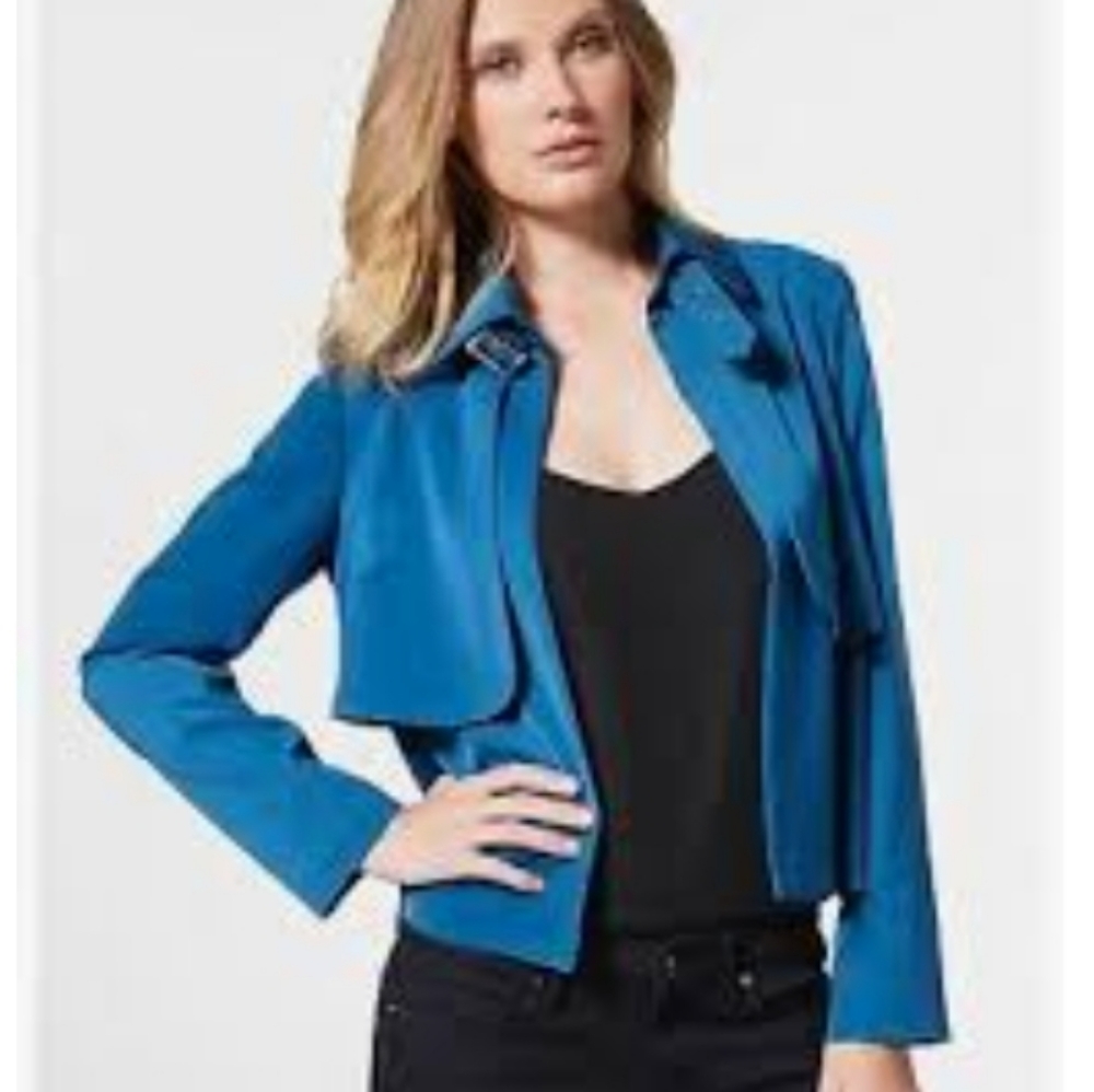 Justfab Layered Cape Jacket